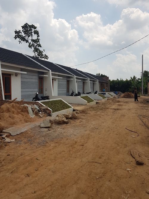 foto gerbang perumahan Nawa Residence Sabah Balau (Lanjutan)