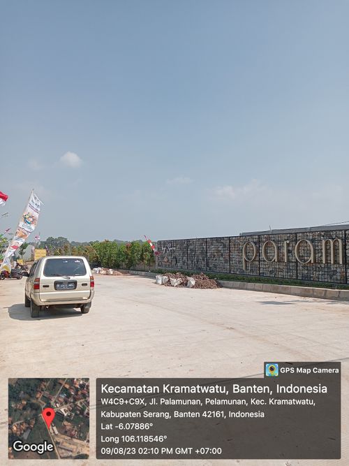 foto gerbang perumahan PARAMA by Sava