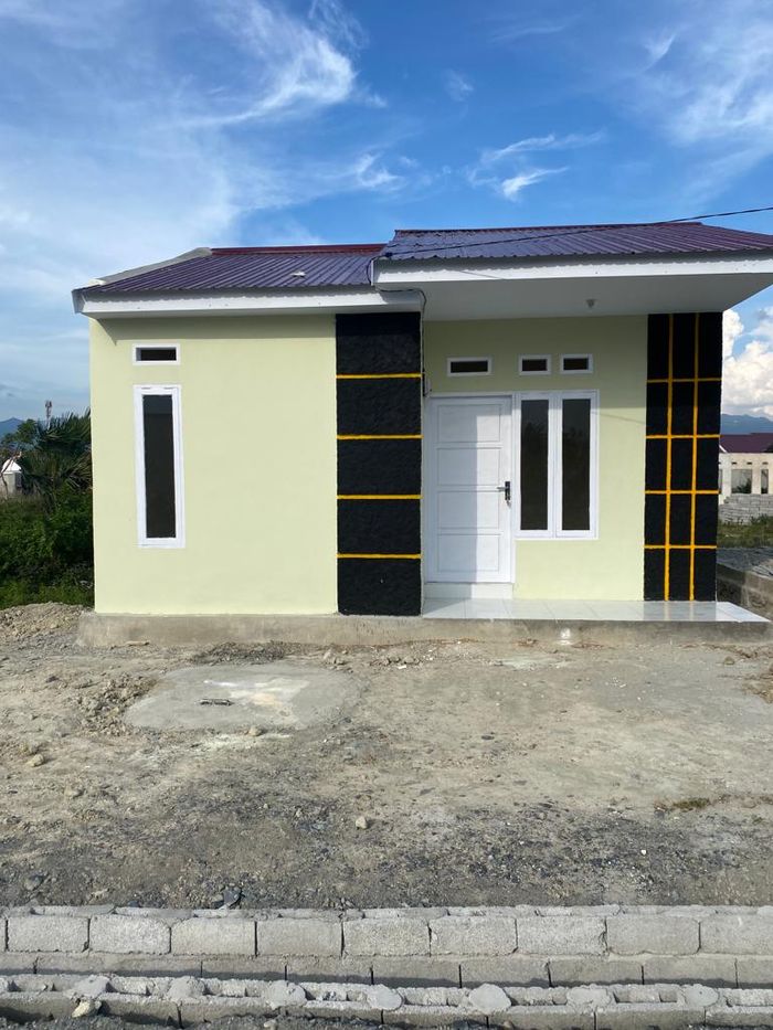 foto tampak rumah tipe 36 perumahan BERLIANLAND IV