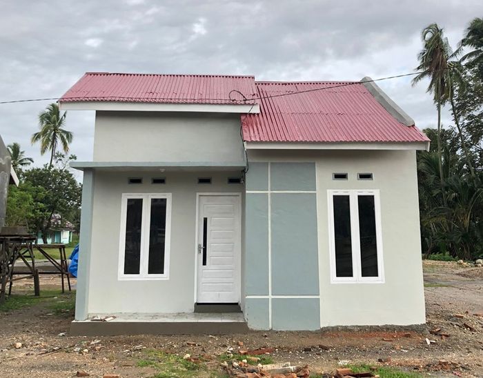 foto tampak rumah tipe 36 perumahan Abiyyu Regency 4