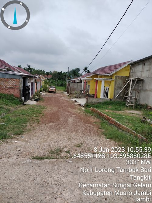 foto gerbang perumahan TAMBAK SARI PERSADA