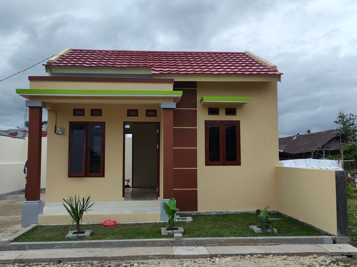 foto tampak rumah tipe 36 perumahan GRAHA ALAM SUTRA 3