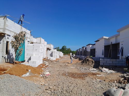 foto posisi tengah perumahan SUMBER REJEKI RESIDENCE