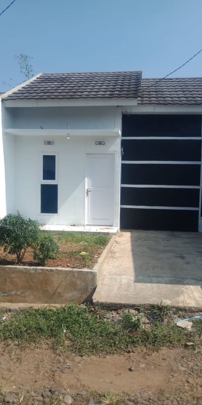 foto tampak rumah tipe 36/60 (PMK 2023) perumahan SAPULIDI RESIDENCE TAHAP 2