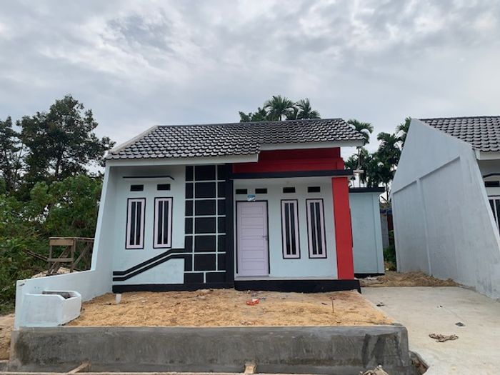 foto tampak rumah tipe 36 Plus perumahan Kurayo indah prima
