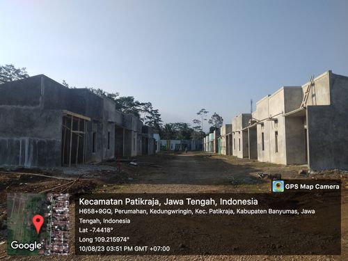 foto posisi tengah perumahan PRAJA WIJAYA KUSUMA