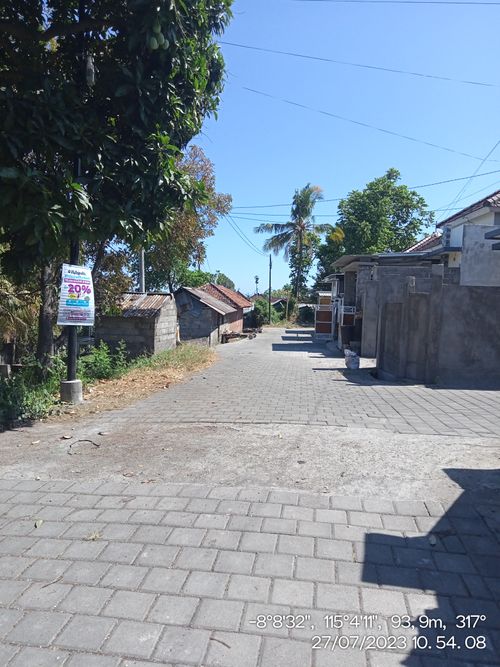 foto posisi tengah perumahan grya adi panji asri perluasan