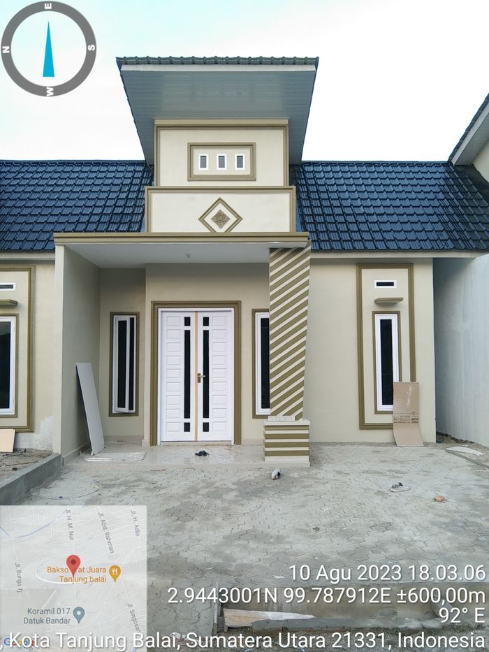 foto tampak rumah tipe 36 perumahan CEMERLANG ASRI 13