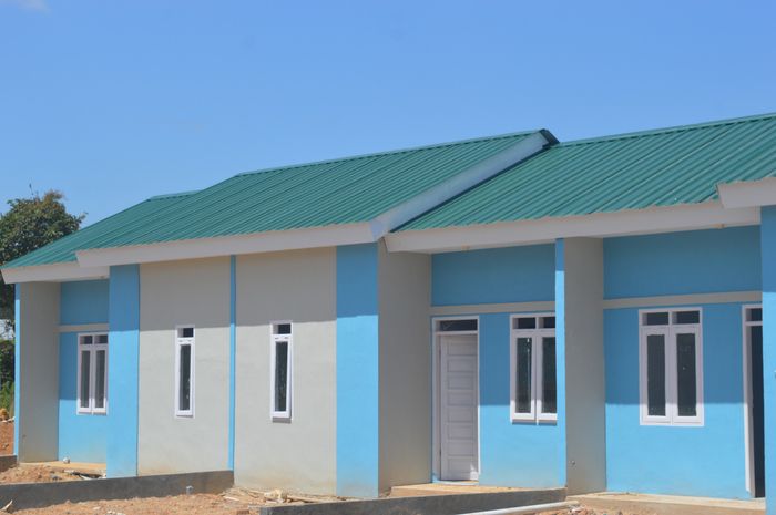 foto tampak rumah tipe SUBSIDI perumahan BUMI FINDARI MAS 2 TAHAP 2