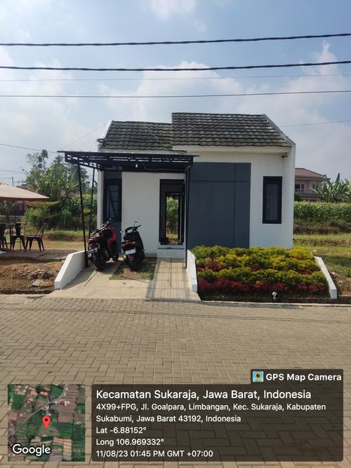 foto contoh rumah perumahan Goalpara Hills Tahap 2