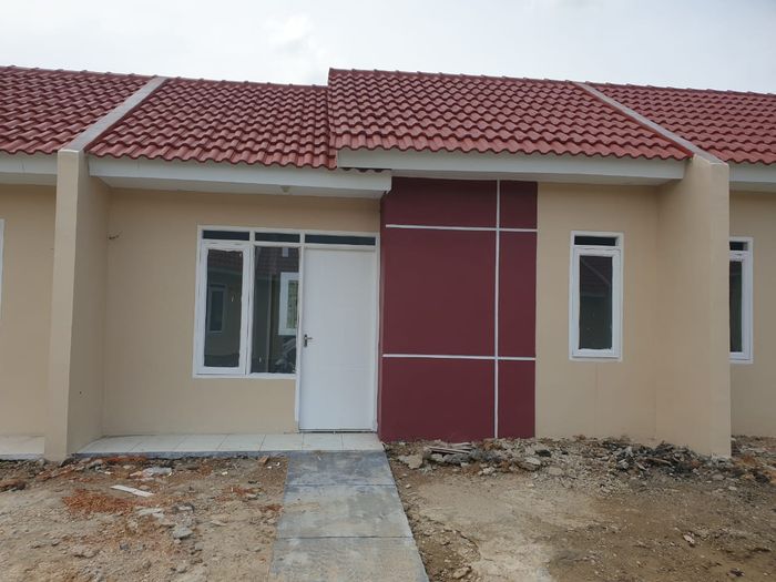 foto tampak rumah tipe FLPP2023 perumahan VILLA MAS ASRI 1 Tahap 2