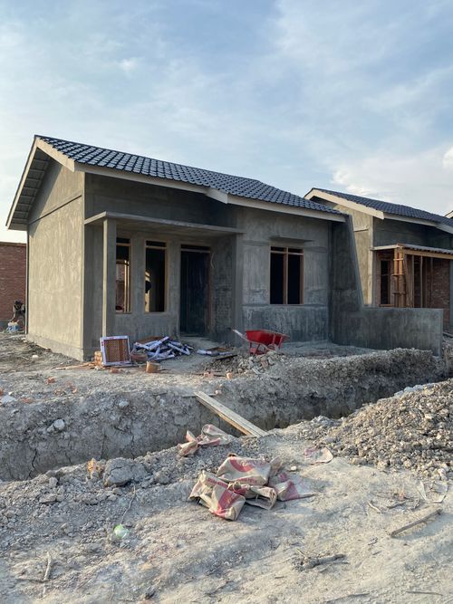 foto contoh rumah perumahan Bumi Kualu Damai IX