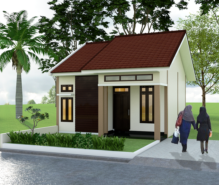 foto tampak rumah tipe Bersubsidi perumahan RAPA RESIDENCE 2
