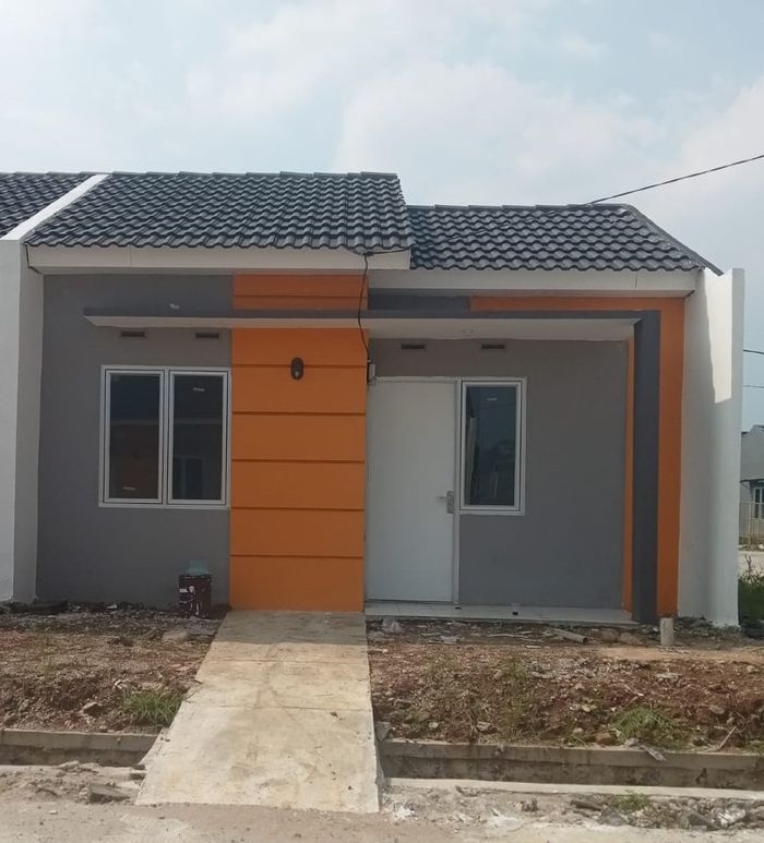 foto tampak rumah tipe CAMALIA - 168 perumahan SUKMA INDAH RESIDENCE