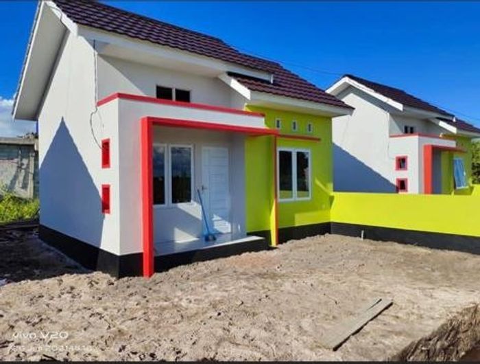 foto tampak rumah tipe 36 perumahan Kampoeng Nagasari Asri 2 Tahap 2