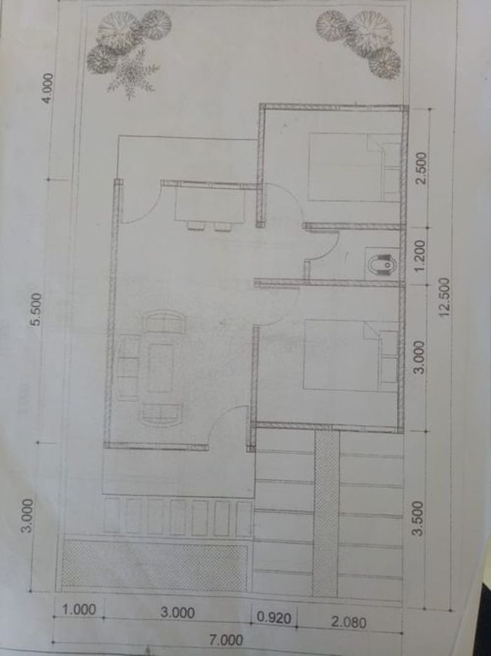 foto denah rumah tipe 36/87 harga baru perumahan HARVEST RESIDENCE 1