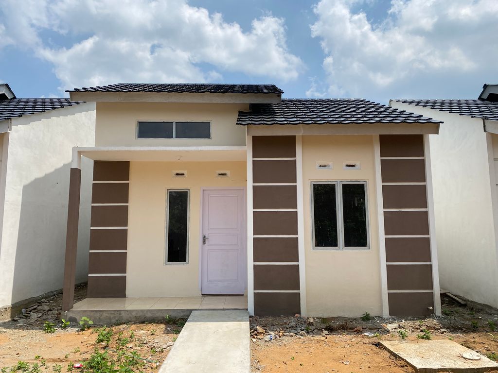 foto tampak rumah tipe RSH. perumahan CITRA SUKOMORO INDAH