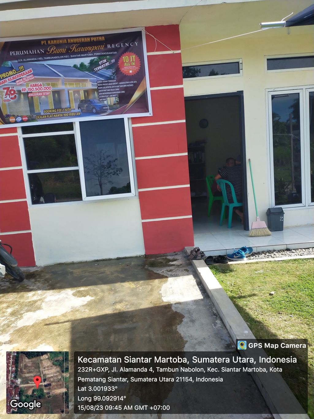 foto contoh rumah perumahan Bumi Karangsari Regency