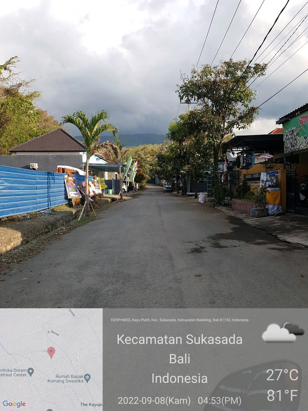 foto posisi tengah perumahan TAMAN WIRA LOVINA TAHAP V