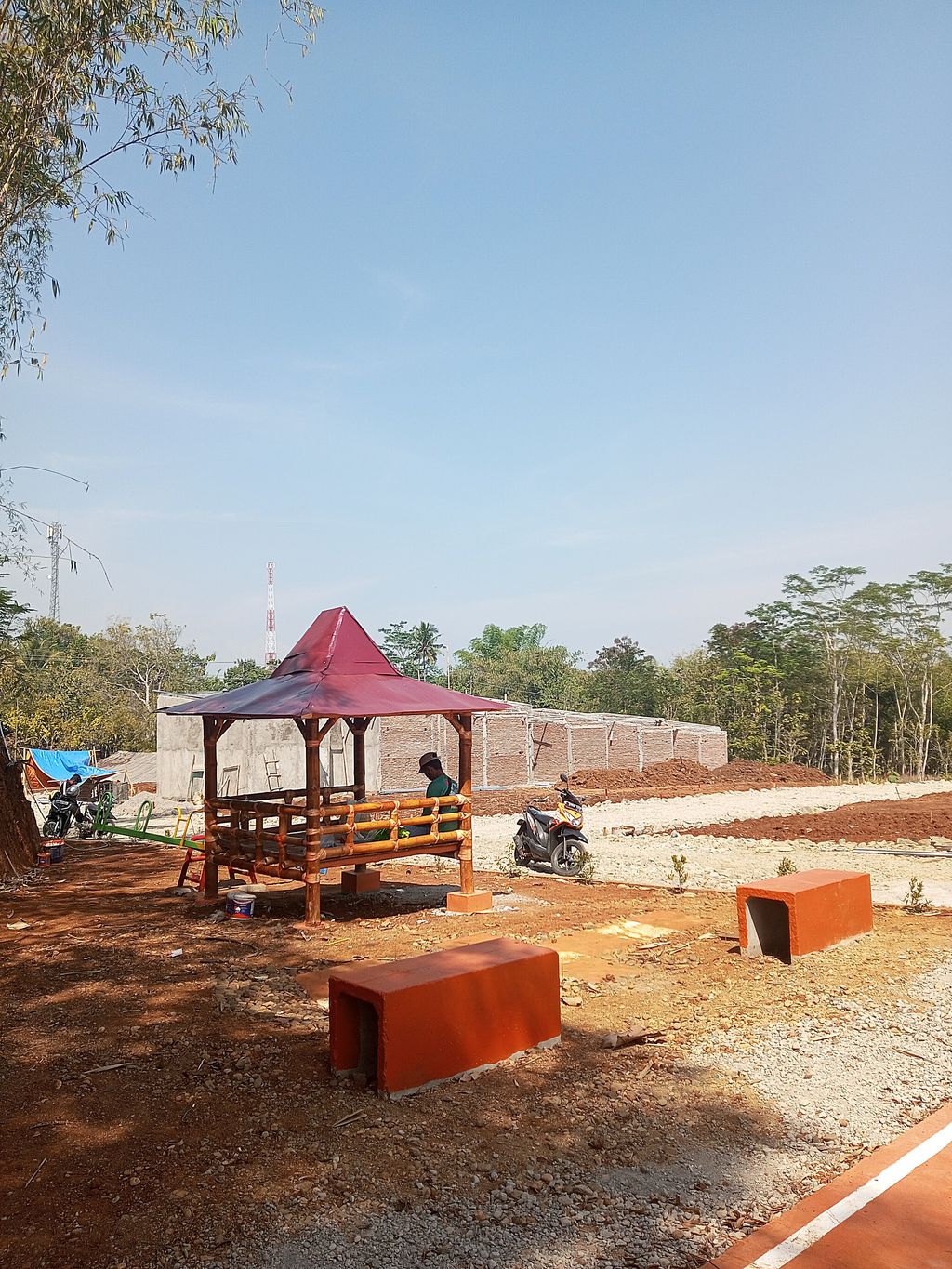 foto posisi tengah perumahan Marison Regency Wonogiri