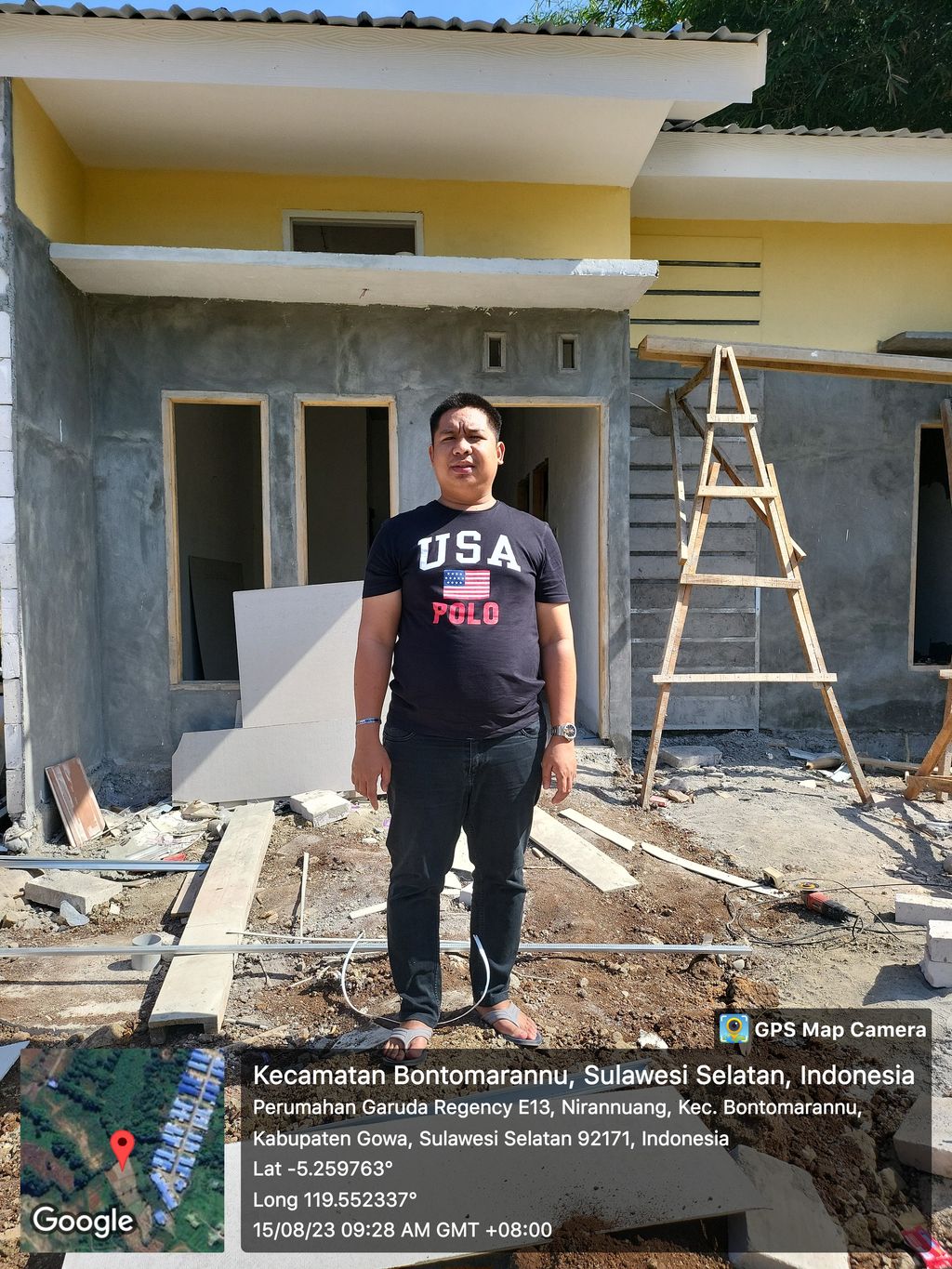 foto tampak rumah tipe 36 perumahan AQILA RESIDENCE