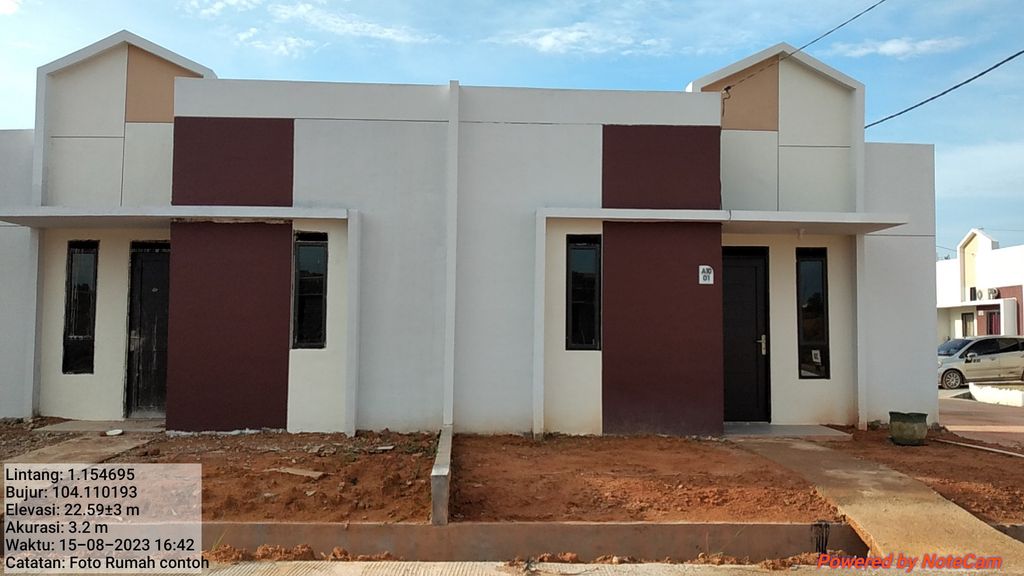 foto contoh rumah perumahan PURI SASMAYA TAHAP II & TAHAP III