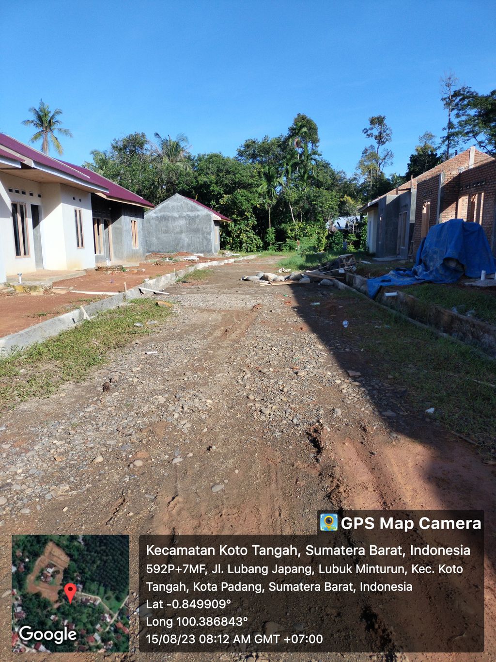 foto posisi tengah perumahan BUMI ELOK RESIDENCE