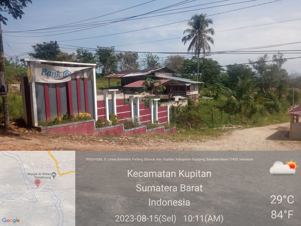 foto gerbang perumahan SIMBALAU VILLAGE 1