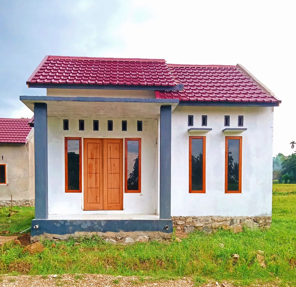 foto tampak rumah tipe 36/90 perumahan BUMIKARIM RESIDENCE 2