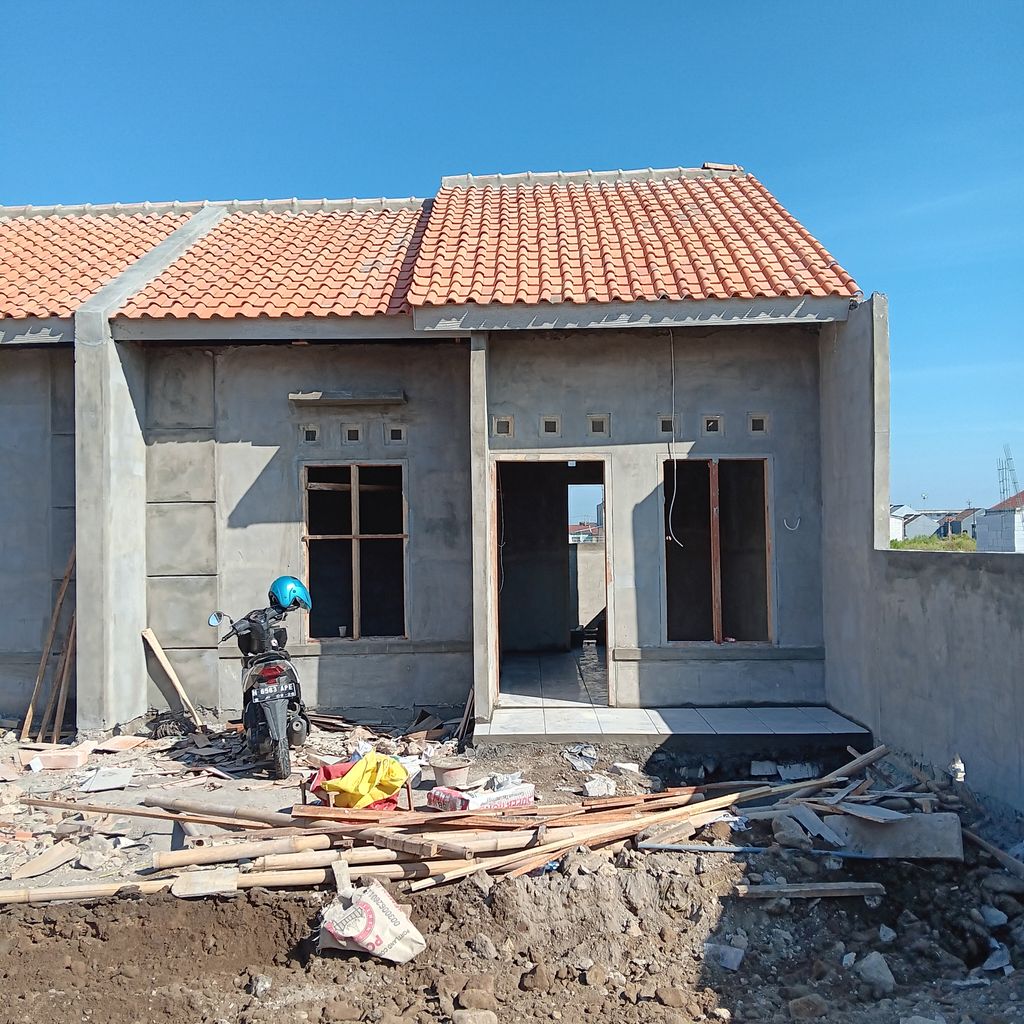 foto tampak rumah tipe 30/66 perumahan ALFA RESIDENCE 11