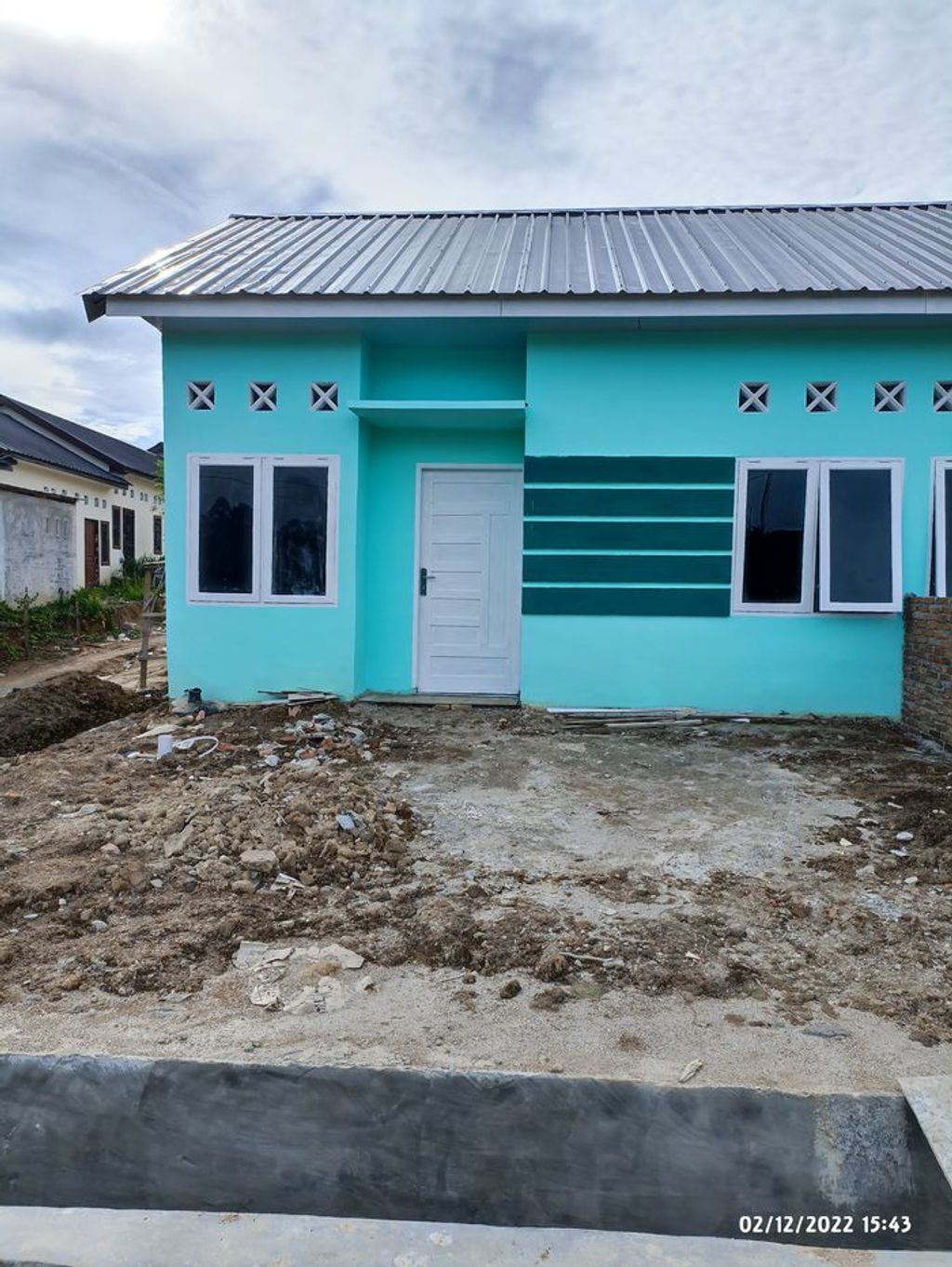 foto tampak rumah tipe 36 perumahan Asido 4