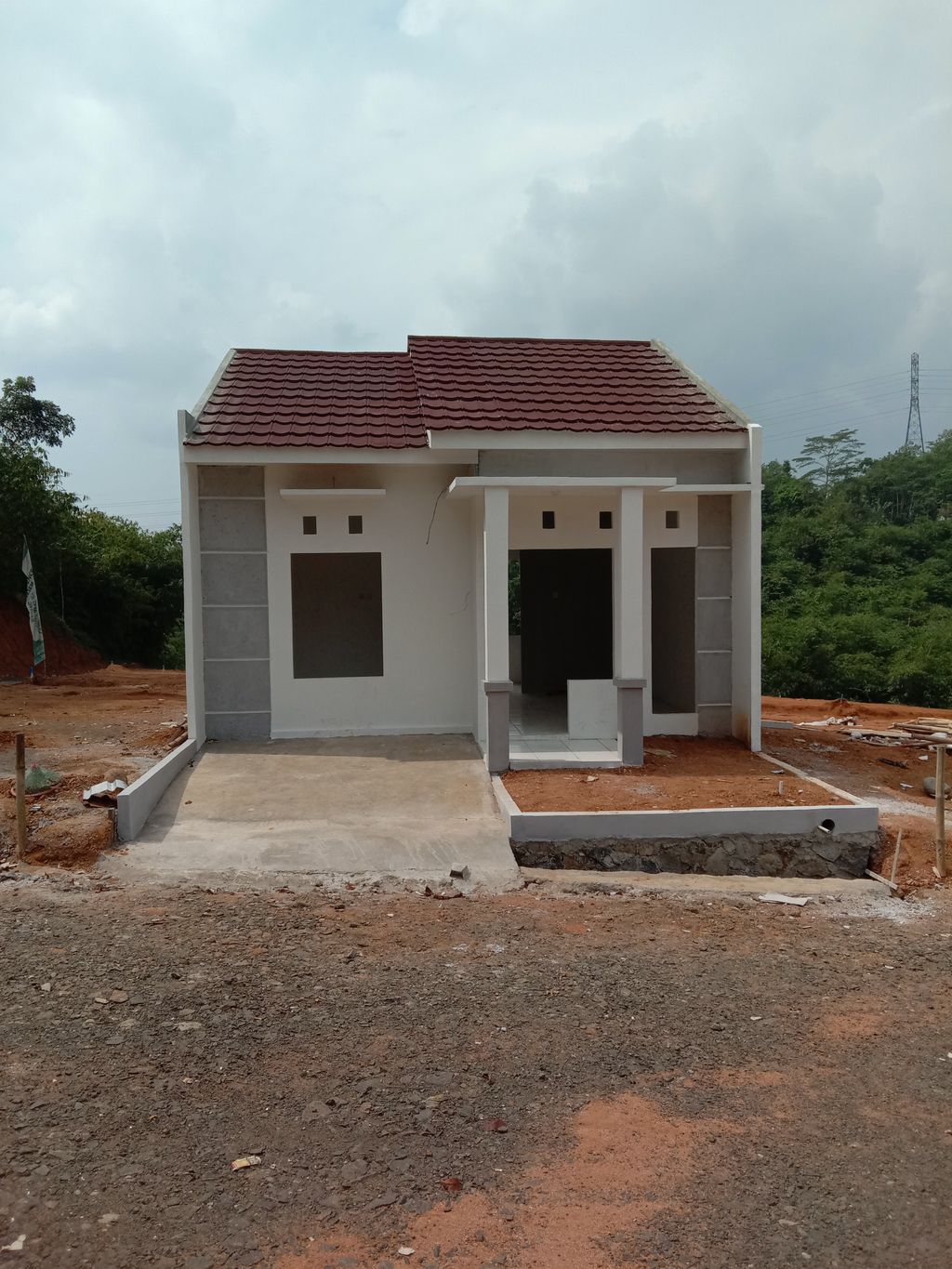 foto contoh rumah perumahan Bukit Mas Residence