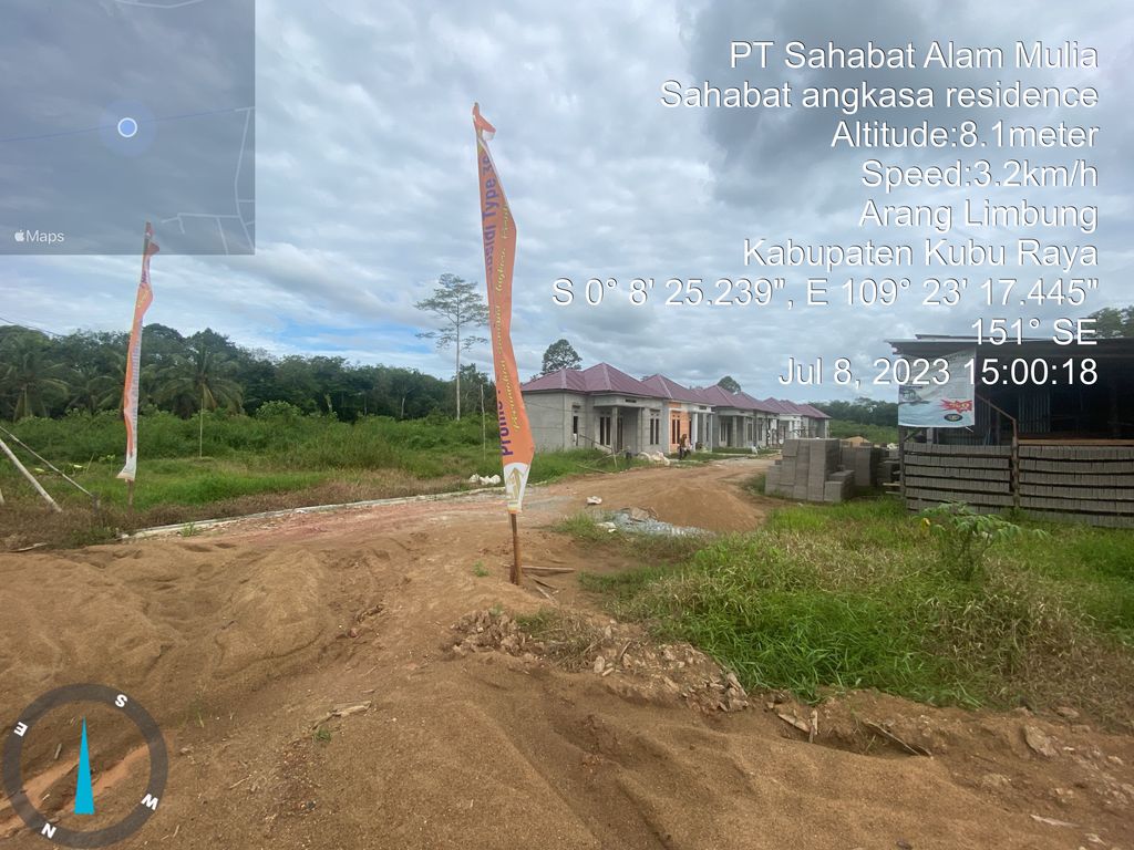 foto gerbang perumahan PERUMAHAN SAHABAT ANGKASA RESIDENCE