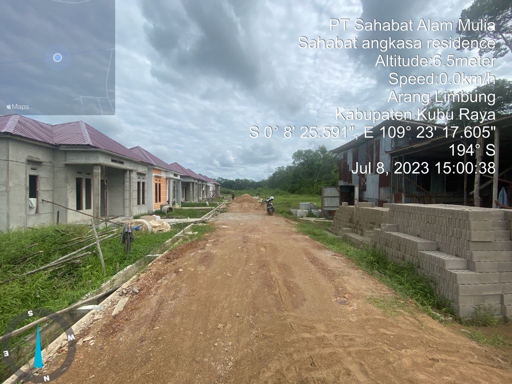 foto posisi tengah perumahan PERUMAHAN SAHABAT ANGKASA RESIDENCE