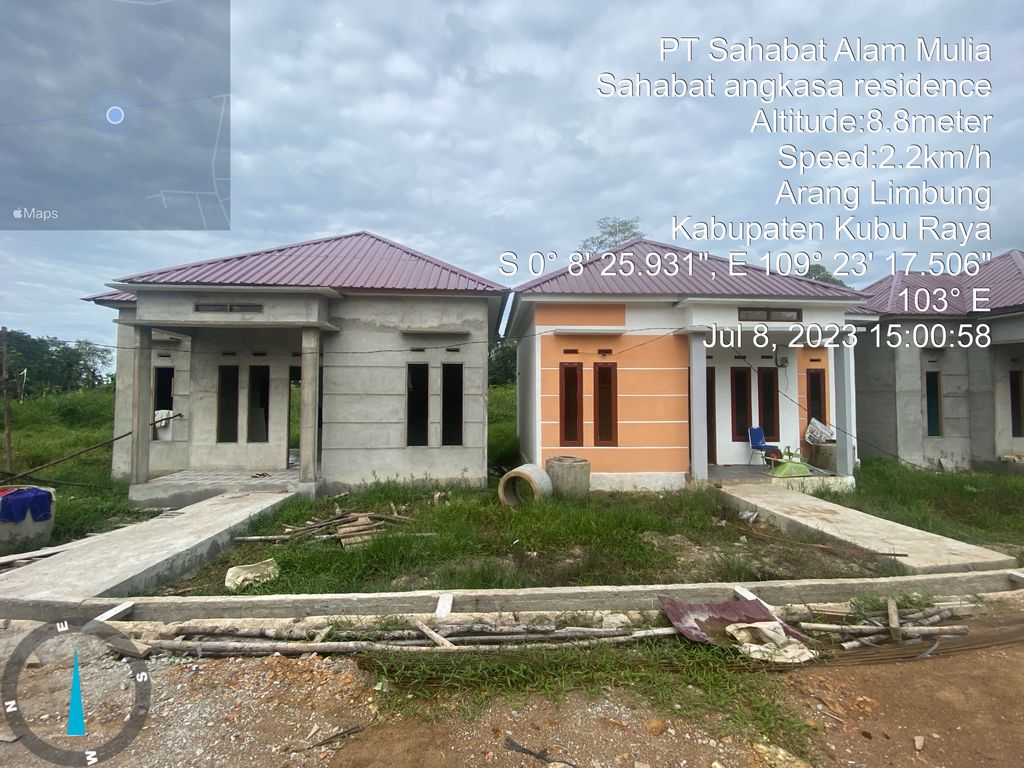 foto contoh rumah perumahan PERUMAHAN SAHABAT ANGKASA RESIDENCE
