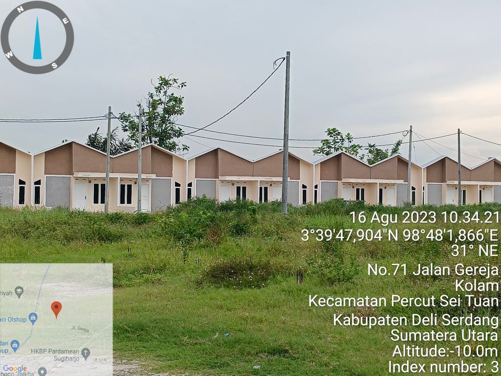 foto contoh rumah perumahan Sang Surya Residence