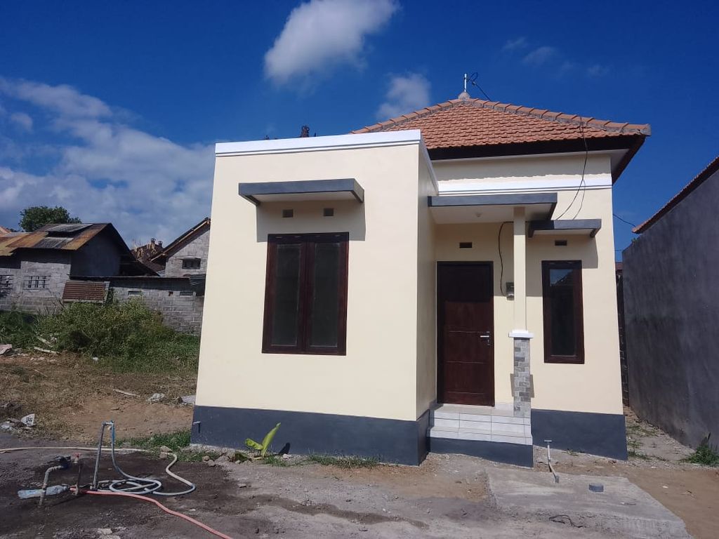 foto tampak rumah tipe 32/70 (PMK 2023) perumahan DUTA PERMAI RESIDENCE TAHAP II