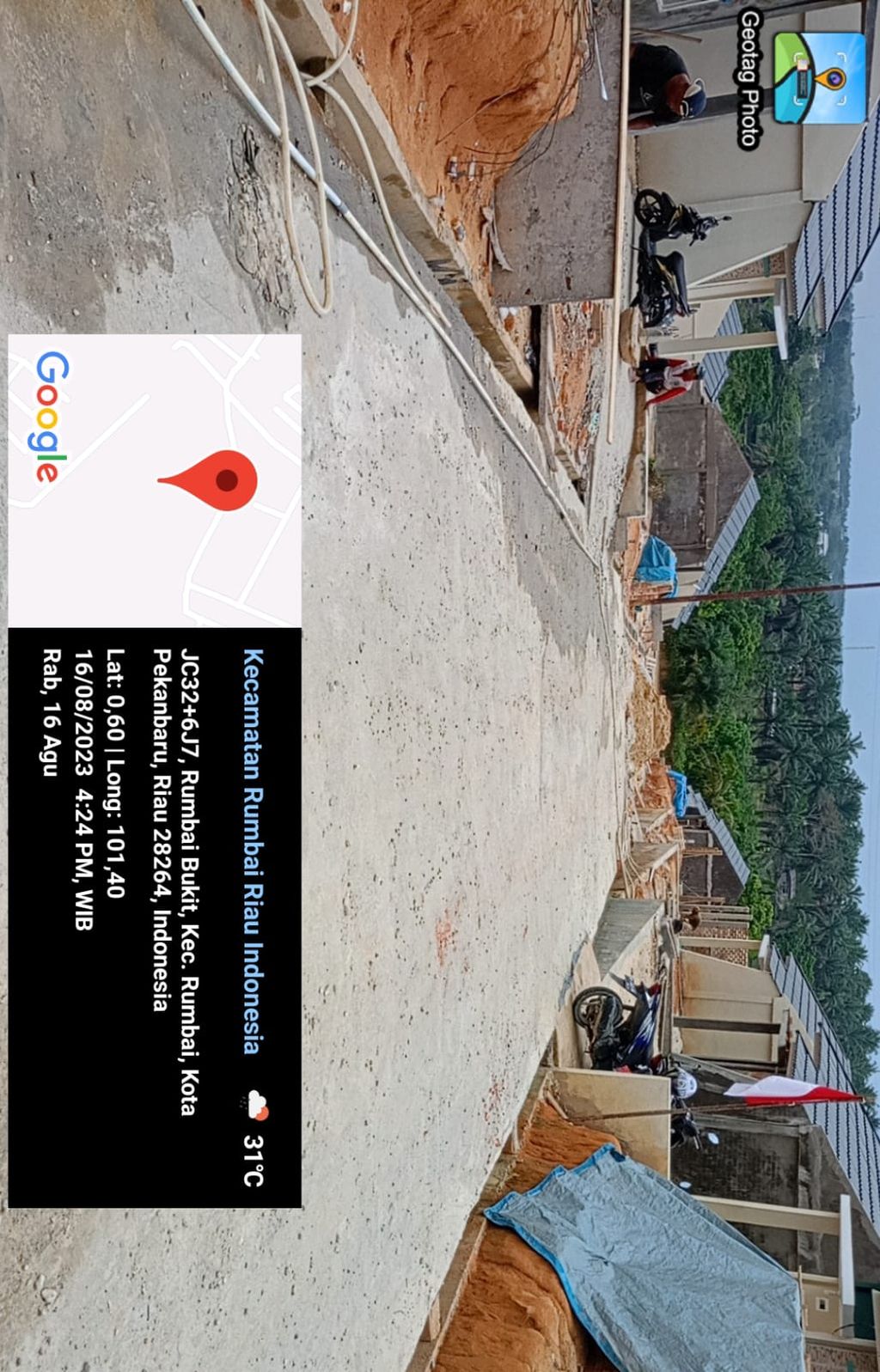 foto gerbang perumahan BUMI RIAU LESTARI 5