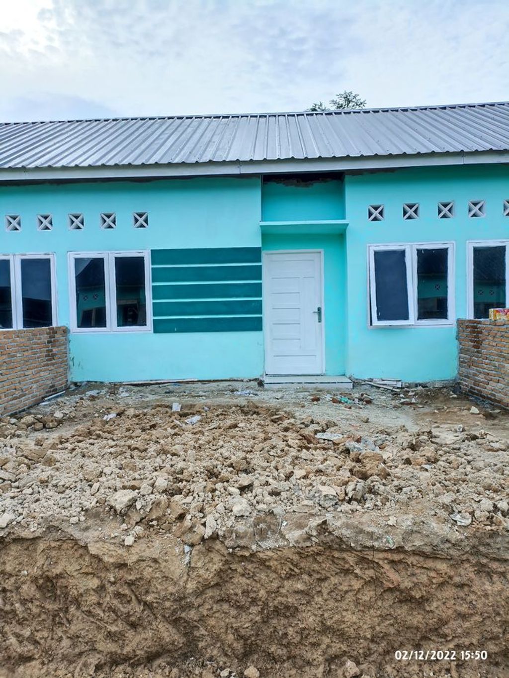 foto tampak rumah tipe 36 perumahan Graha Asido 6 Tahap II