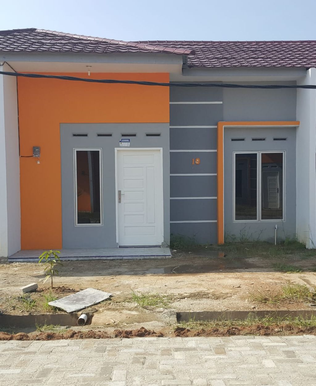 foto tampak rumah tipe 36 perumahan Perumahan Serdang Indah