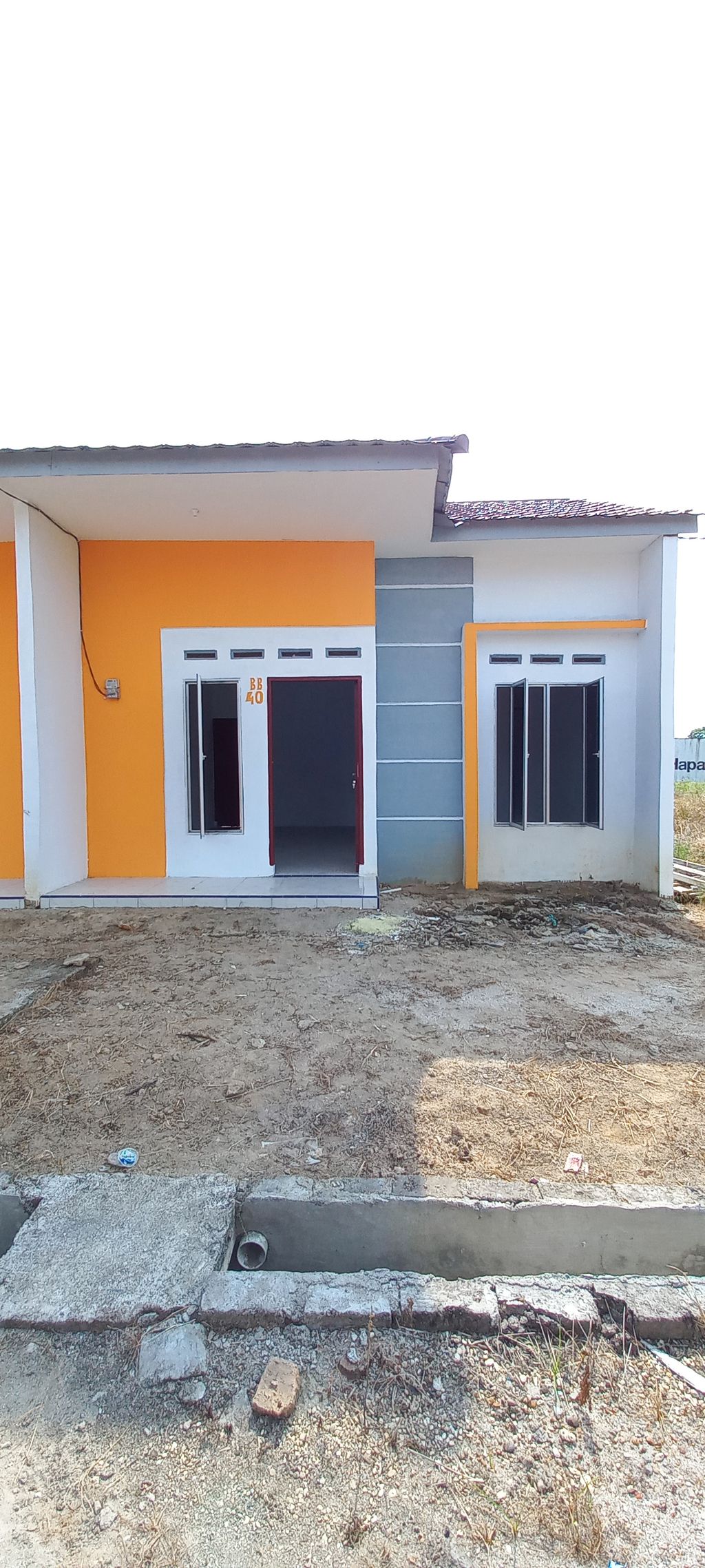 foto tampak rumah tipe 36 perumahan Perumahan Griya Kamboja