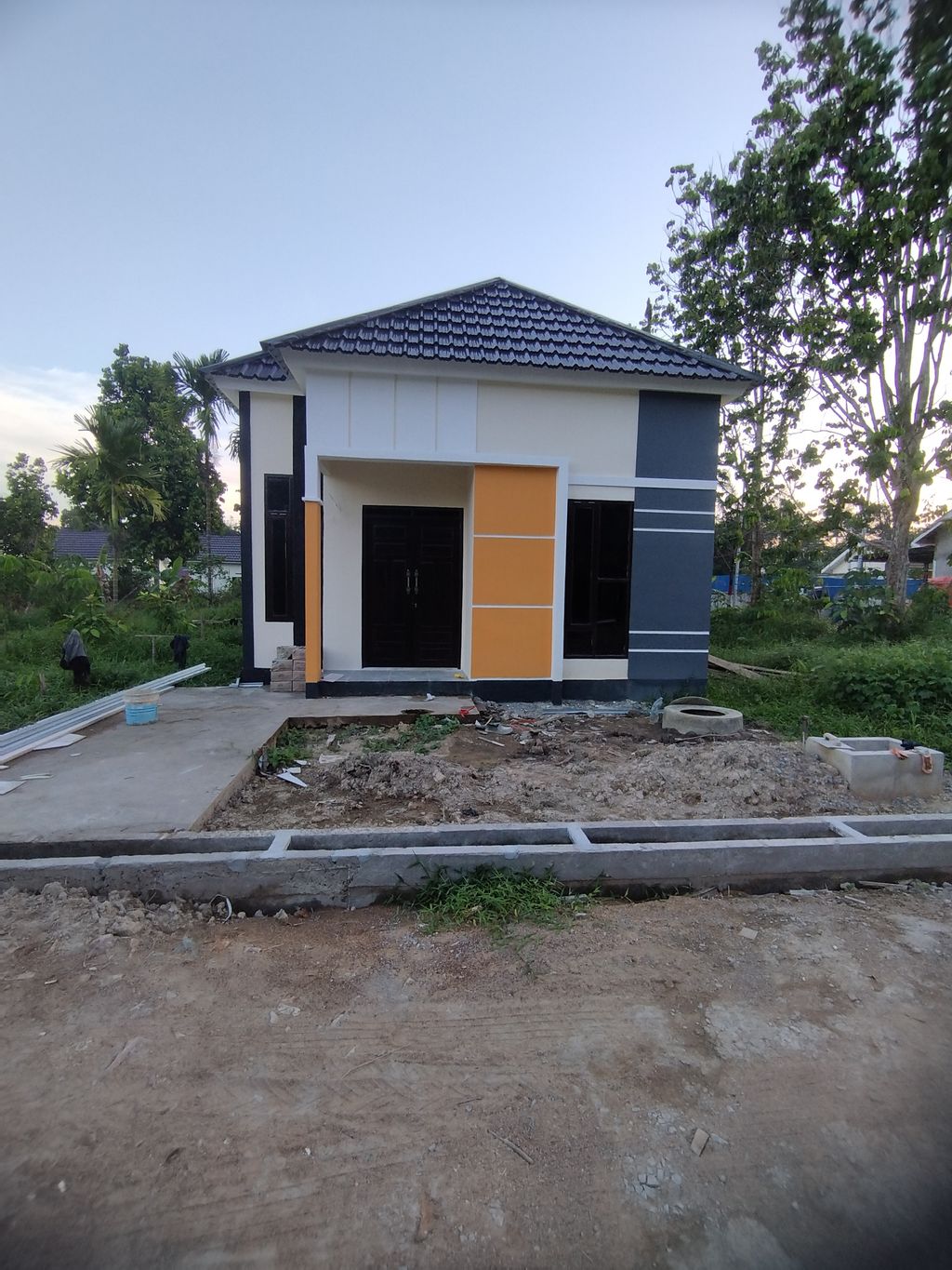 foto tampak rumah tipe 36 perumahan RH PROPERTY RESIDENCE 3 TAHAP 2