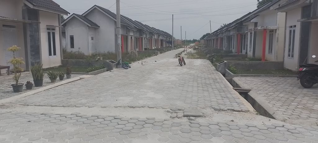foto posisi tengah perumahan Gemilang