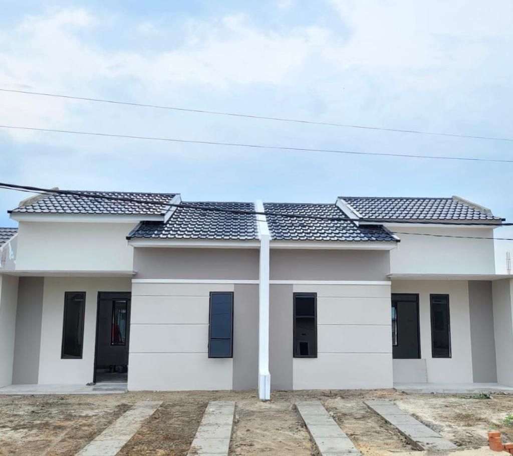 foto tampak rumah tipe 38 perumahan Griya Kinandani