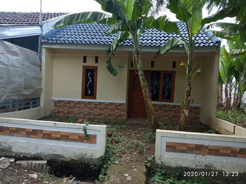 foto tampak rumah tipe SUBSIDI perumahan PERMATA DENGKLOK PERMAI 2