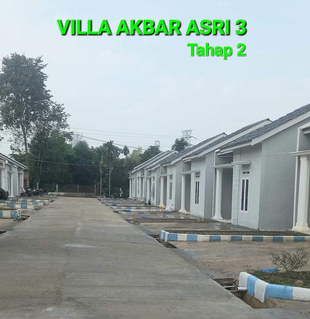 foto gerbang perumahan VILLA AKBAR ASRI 3 Tahap 2