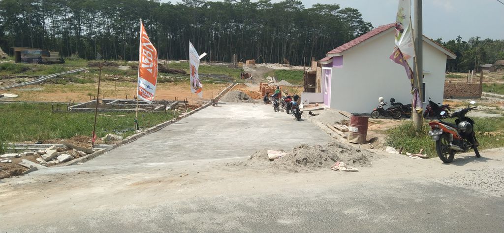 foto gerbang perumahan Puri Asri Kemiling