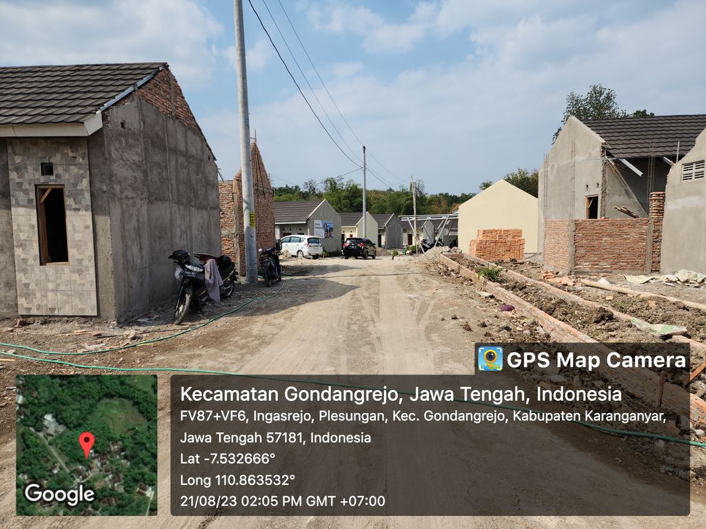 foto posisi tengah perumahan PANDAWA REGENCY 3