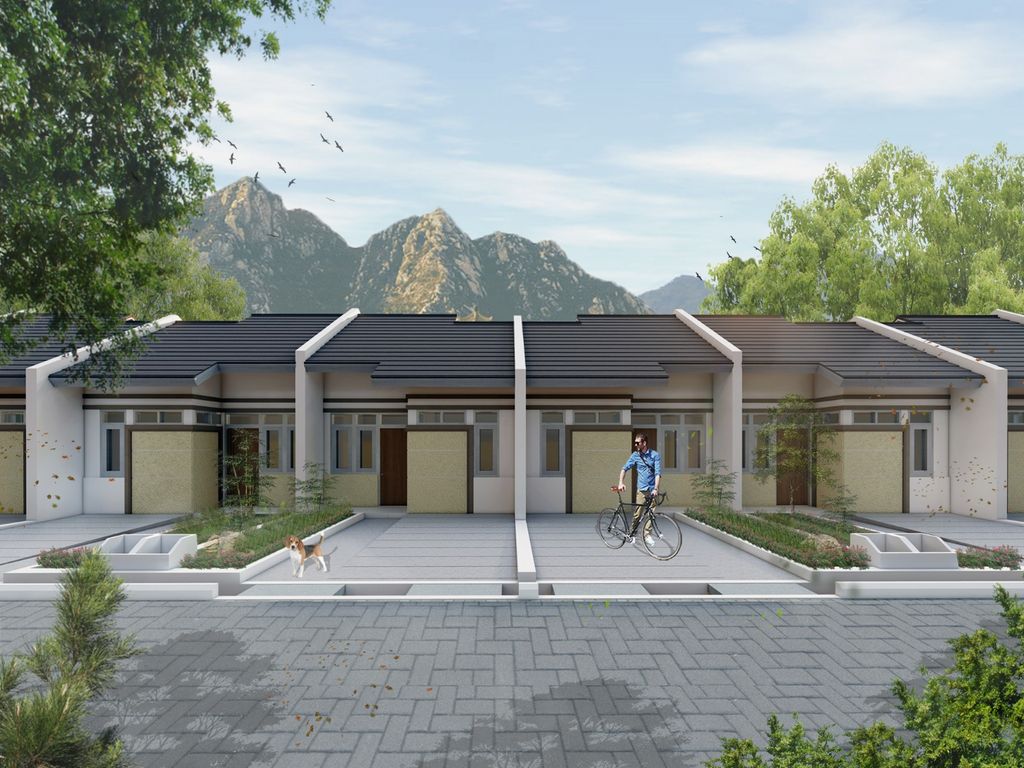 foto tampak rumah tipe 31/75 (228) Per 5 Januari 2023 perumahan Alam Sanggar Indah