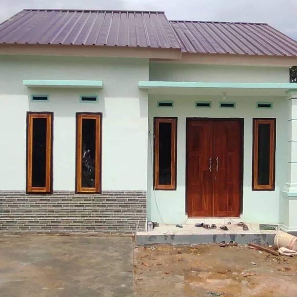 foto tampak rumah tipe 36/96 perumahan ERA BARU RESIDENCE II